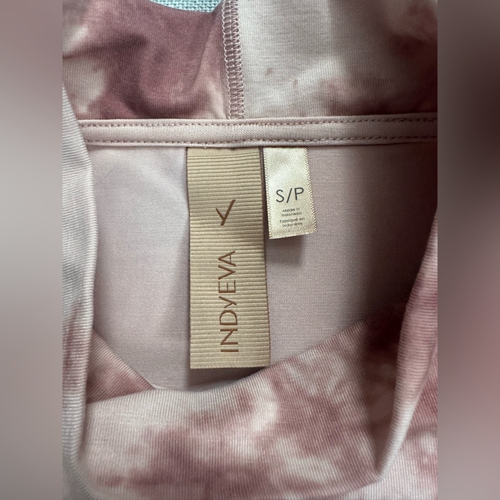 INDYEVA Baris Mock Tie Dye Long Sleeve Shirt New - Picture 7 of 10